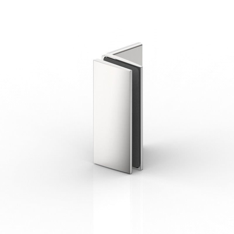 Farfalla glasklem wand/glas 90° - 8106