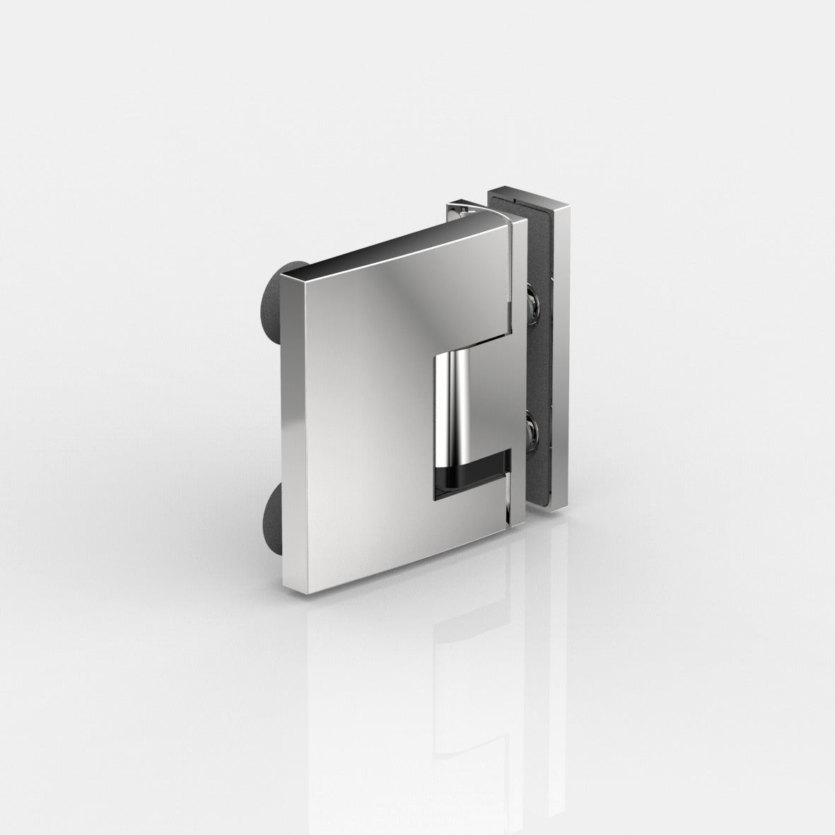 Pavone douchescharnier glas/glas 90° - 8393