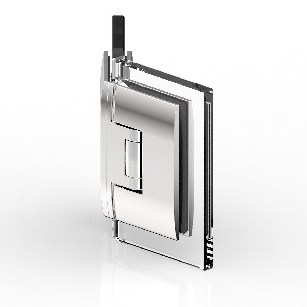 Pontere douchescharnier glas/glas 135° - 8402 - Glas