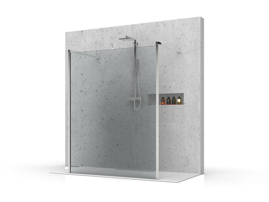 WALK-IN Systeem Profiel Wand Montage - 8888 BW